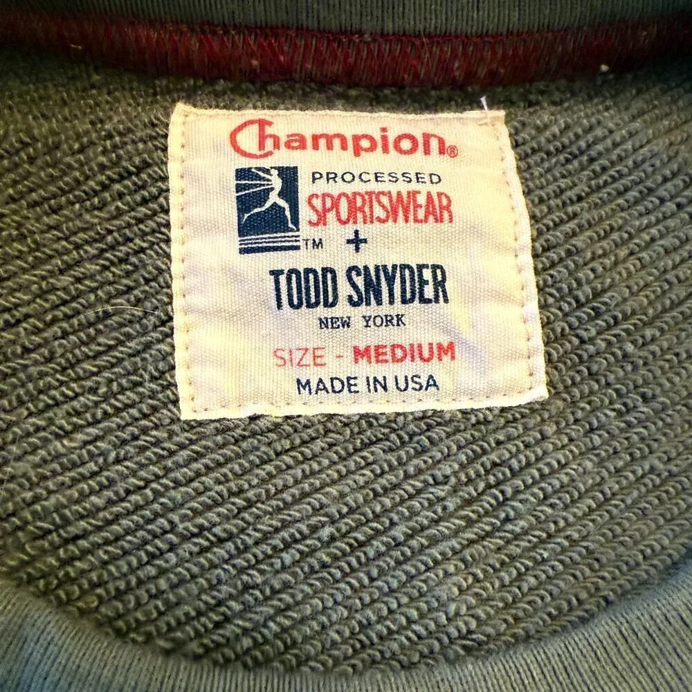Todd Snyder X Champion National Park Scene Sweatshirt
